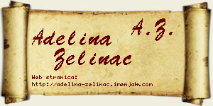Adelina Zelinac vizit kartica
